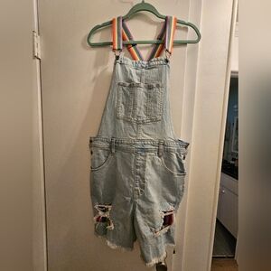 Arizona Jean Company Blue Denim Overalls